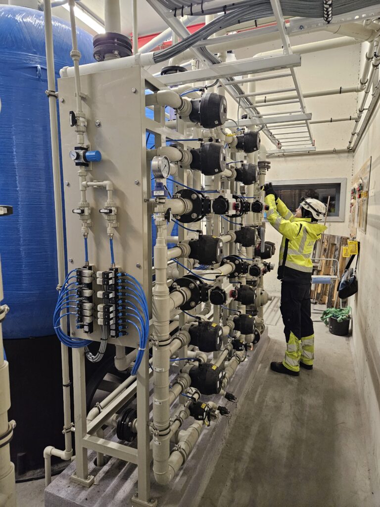 Erneuerung der Abwasseraufbereitung bei Stratkraft in Norwegen, AIK Technik AG