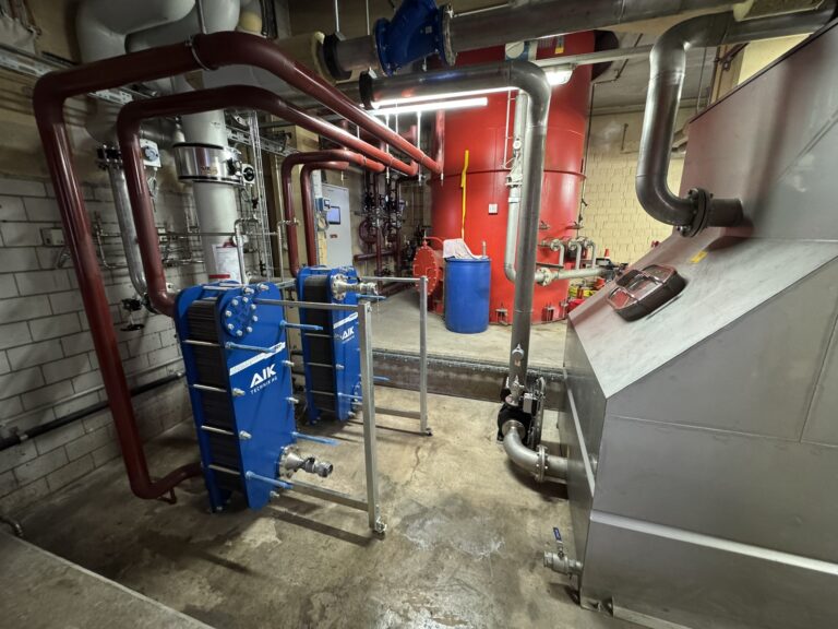 Wärmerückgewinnung aus Abwärme bei der Ramseier in Sursee