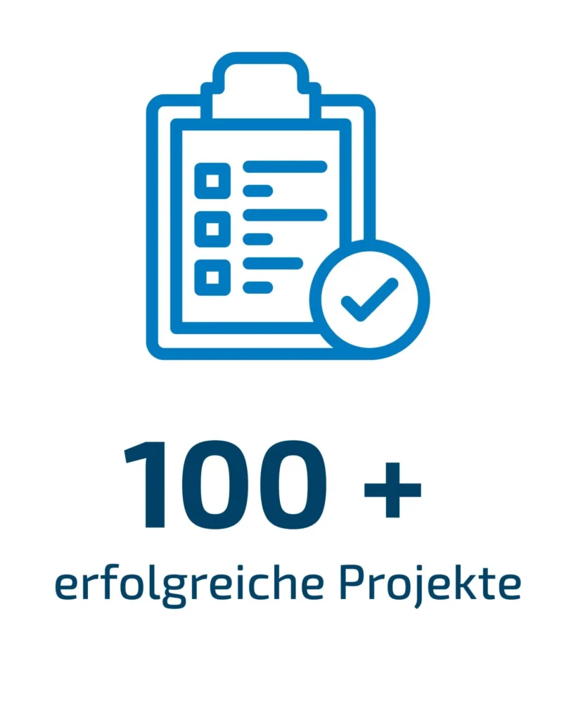 100+ erfolgreiche Projekte
