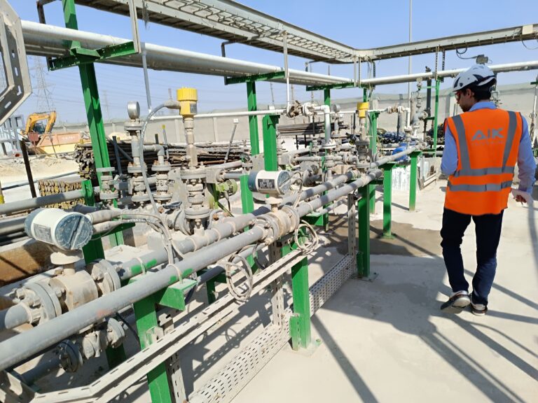 AIK Technik AG besucht eine Anlage in Saudi Arabien